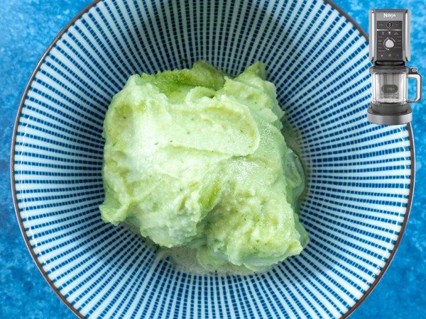 Citroen-basilicumsorbet