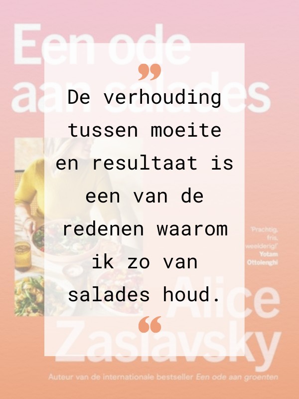 Een ode aan salades