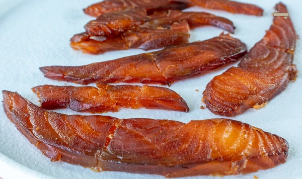 Jerky van zalm