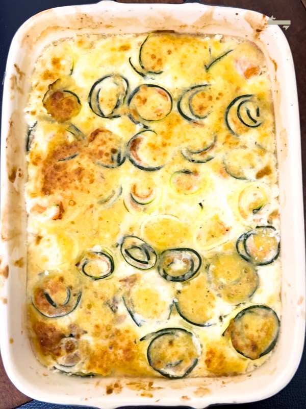 Courgettezalmschotel
